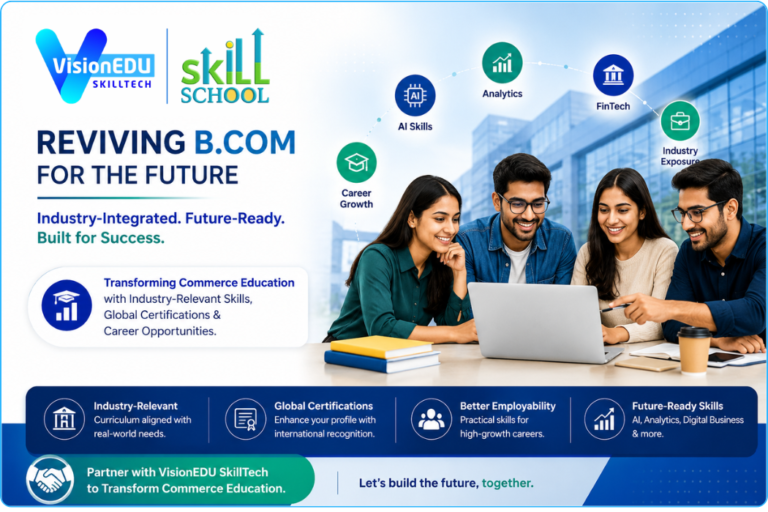 Why the Traditional B.Com Program in India is Sinking – And How Industry-Integrated B.Com Degrees Can Revive Commerce Education